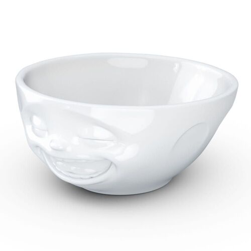 Bol En Porcelaine Blanche Laughing 350ml