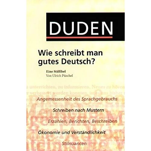 Wie Schreibt Man Gutes Deutsch?