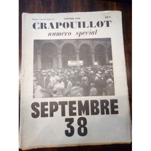 Crapouillot N° 10/1935 : Histoire De La Troisieme Republique Tome Ii