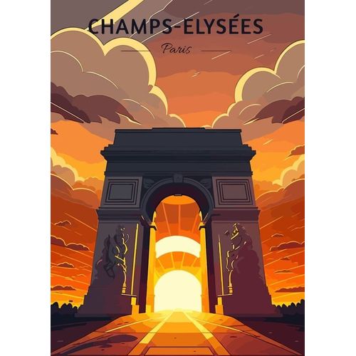 Canevas imprimer Voyage à Paris=1685 Impression sur toile DIY installer 40x50cm