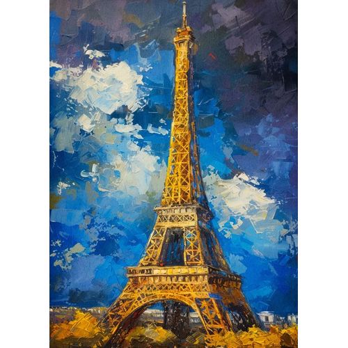 Canevas imprimer nuit étoilée paris=750 Impression sur toile DIY installer 40x50cm