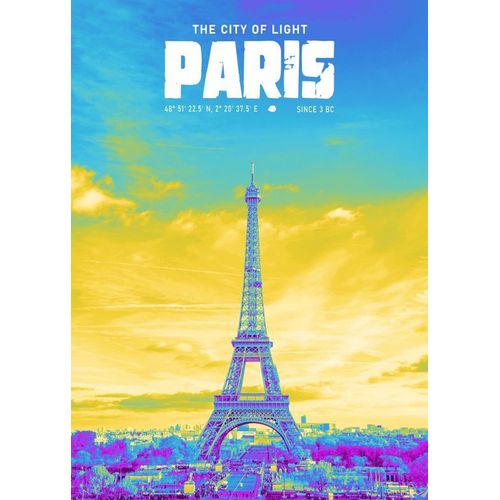 Canevas imprimer Paris=749 Impression sur toile DIY installer 40x50cm