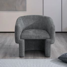Fauteuil Cabriolet En Tissu Gris