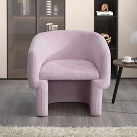 Fauteuil Cabriolet En Tissu Rose