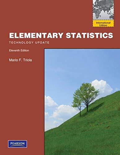Triola, M: Elementary Statistics Technology Update