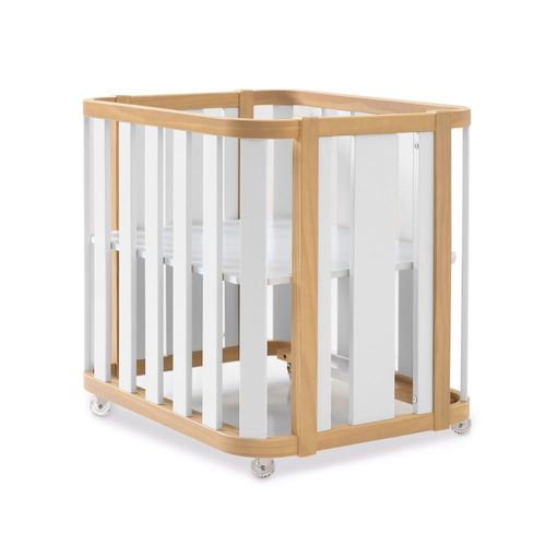Berceau Cododo Bois/Blanc 55x70 Cm Avec Matelas