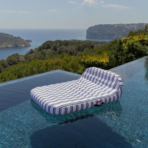 Matelas Gonflable Geante Piscine Pvc Bleu