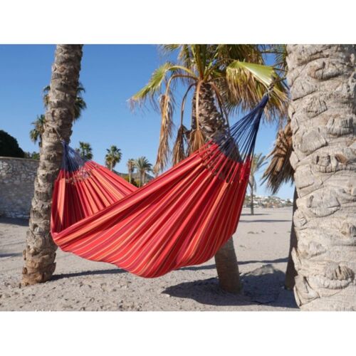 Hamac Xl En Coton Rouge Grenade