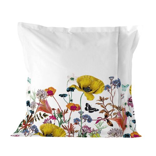 Taie D'oreiller 100% Coton Multicolore 80x80 Cm