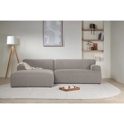 Canapé Angle Gauche 5 Places Gris