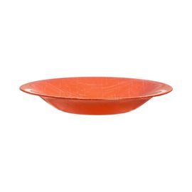 Assiette Creuse Orange 21,5 Cm