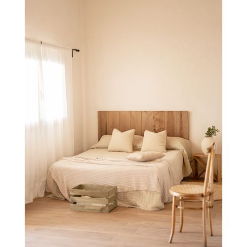 Tête De Lit En Bois De Pin Vieilli 160x80cm