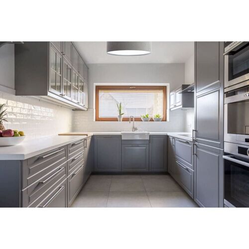 Plafonnier Tissu Gris