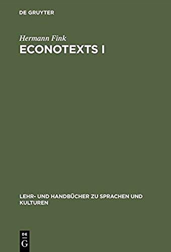 Econotexts 1
