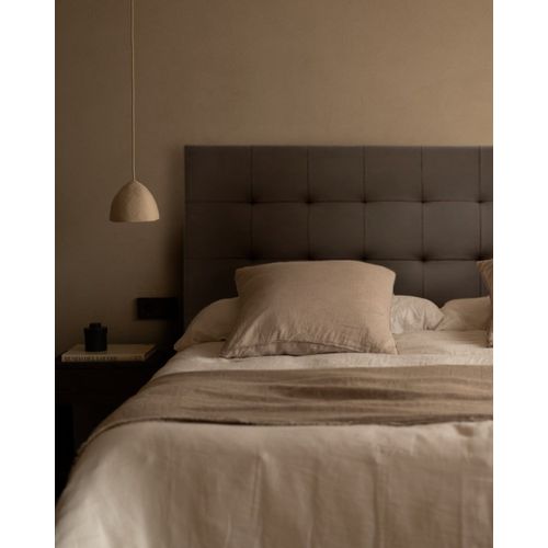 Tête De Lit Similicuir Capitonnée Marron 160x80cm