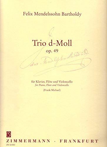 Trio D-Moll Op. 49 / Score + Parties
