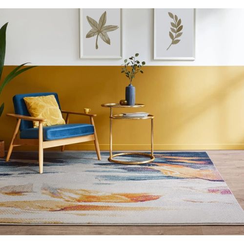 Tapis Tissé Plat Moderne Multicolore 200x290 Cm