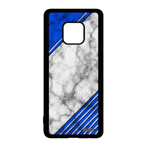 Coque Pour Mate 20 Pro Silicone Marbre De Protection Texture Telephone Geometrique Design Cover Moderne Mobile Pierre Granite Huawei