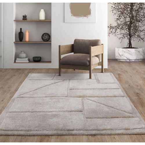 Tapis De Salon Moderne Marron 160x230 Cm
