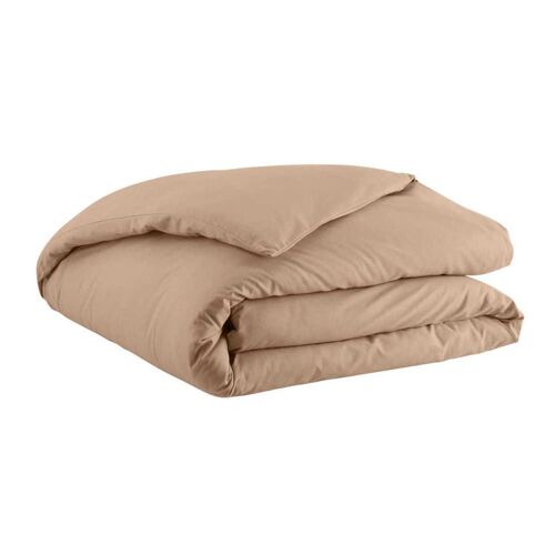 Housse De Couette En Coton Sable 140x200 Made In France