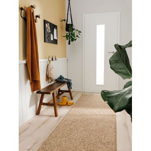 Tapis Lavable Marron Clair 80x240