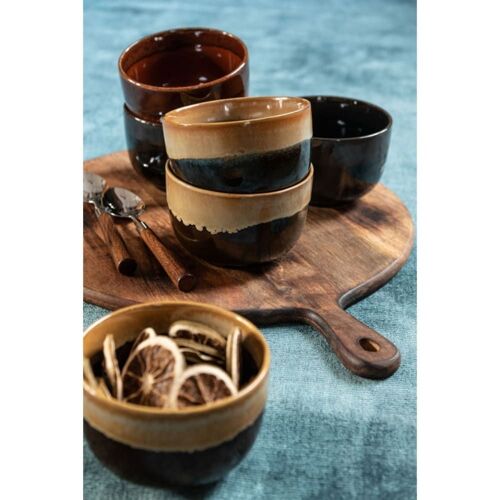 Planche À Découper Ronde Bois Marron Foncé