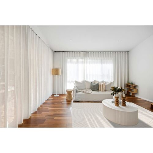 Tapis Avec Effet Relief Très Doux Beige 120 X 170