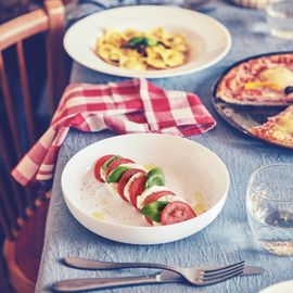 Petite Assiette Blanche Couscous D21cm