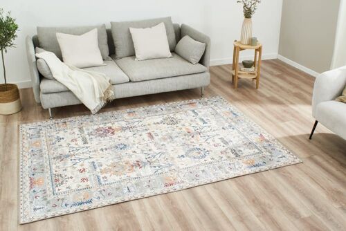 Tapis Salon Vintage Crème 160x230cm