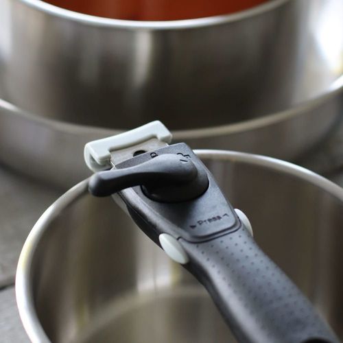 Lot De 3 Casseroles Amovibles Acier Inoxydable - Tous Feux