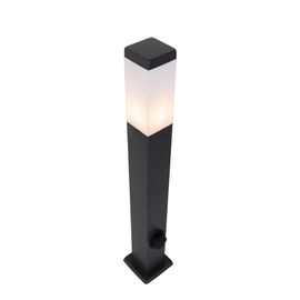 Lampadaire Extérieure Gris Foncé 80 Cm Avec Douille Ip44