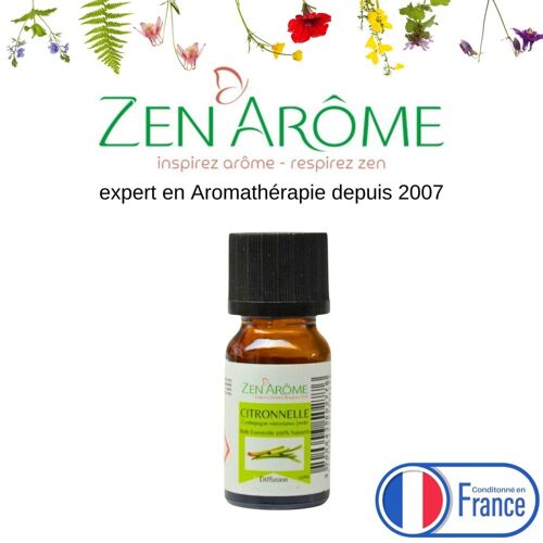 Huile Essentielle Citronnelle 10ml 