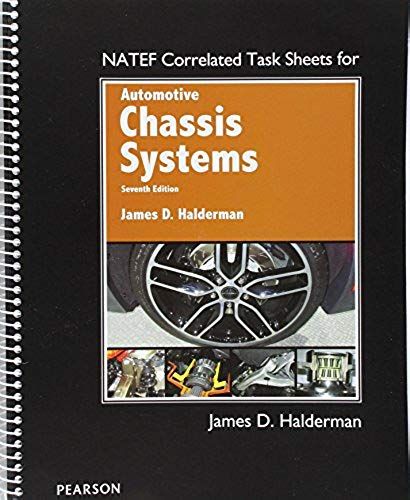 Natef Correlated Job Sheets For Automotive Chassis Systems