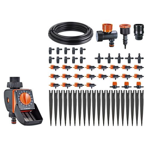 Kit d'arrosage programmateur unité de commande minuterie Aquauno logica 907660