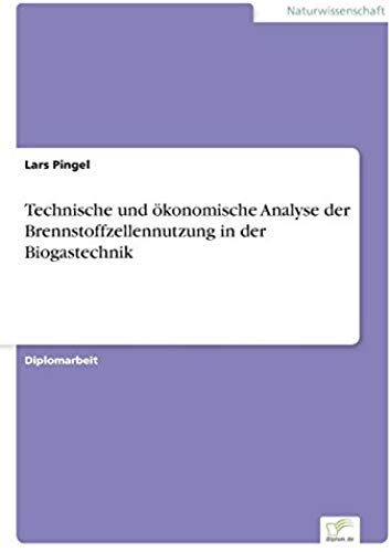 Technische Und Ökonomische Analyse Der Brennstoffzellennutzung In Der Biogastechnik