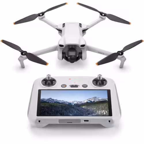 Drone Dji Mini 3 Avec Radiocommande Dji Rc Écran Intégré
