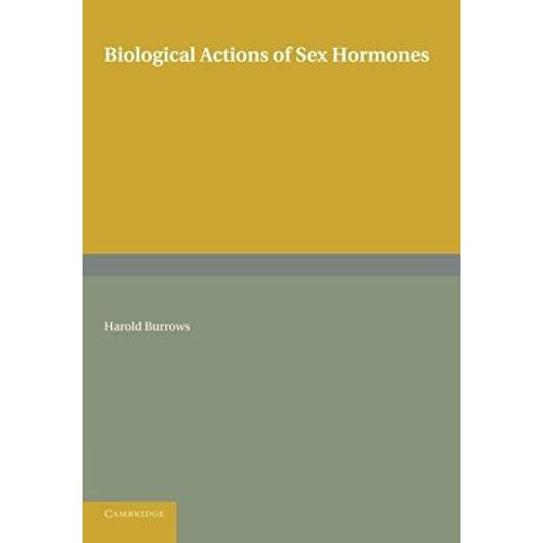 Biological Actions Of Sex Hormones