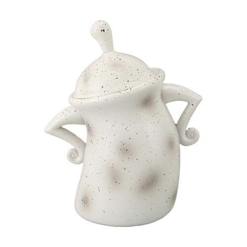 Bidon Avec Attitude Décoratif Mignon Drôle Pot De Stockage D'aliments Avec Couvercle Hermétique Pour Le Café Thé Sucre Collations