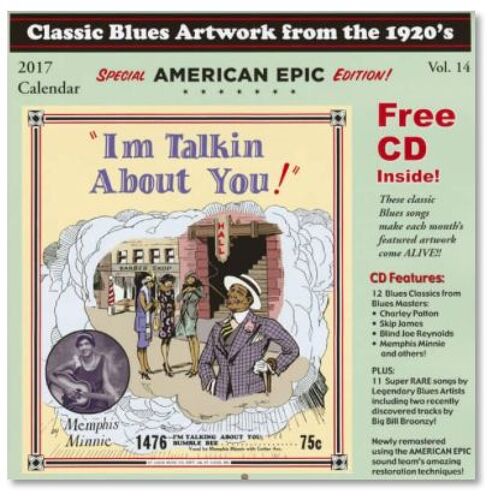 Classic Blues Artwork From The 1920's - 2017