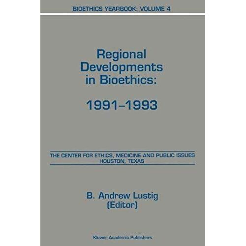 Bioethics Yearbook