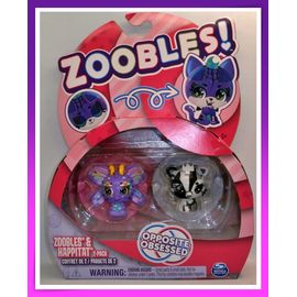 Figurines Zoobles - Coffret Zoobles Et Happitat - 2021