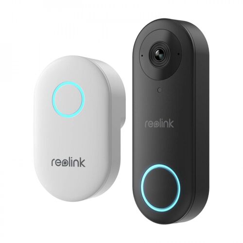 Reolink Video Doorbell Wifi Noir, Blanc
