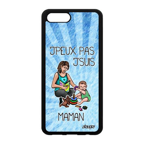Coque De Protection Honor V10/View 10 En Silicone J'peux Pas J'suis Maman Humour Parent Bd Enfant Alu Je Cadeau De Noel Unique Jpeux