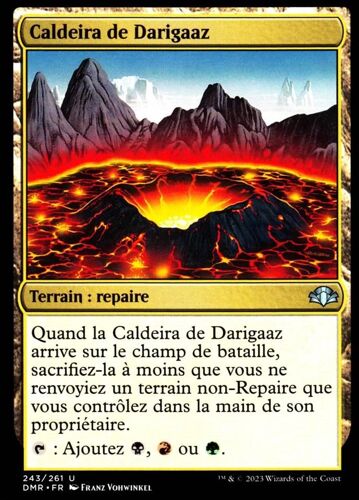 Caldeira De Darigaaz - Magic - Dominaria Remastered - U - 243/261
