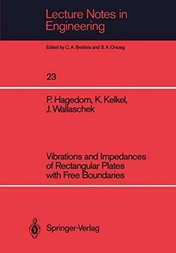 Vibrations And Impedances Of Rectangular Plates With Free Boundaries