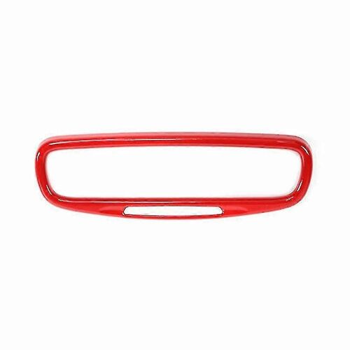 Miroir Cadre Décoratif Garniture Couverture Autocollants Accessoires, Rouge