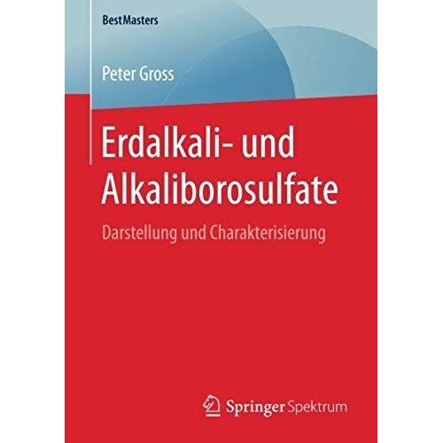 Erdalkali- Und Alkaliborosulfate
