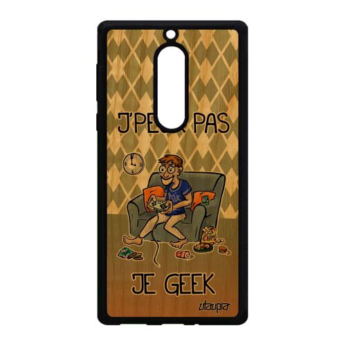 Coque Nokia 5 En Bois Silicone J'peux Pas Je Geek Bd Jeux Video Housse Console Jpeux Drole Humoristique Humour Gamer Cover Tpu Vert