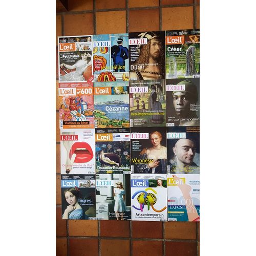 L Oeil - Lot De 16 Revues