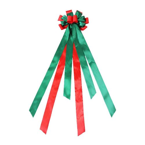 Énorme arbre de Noël Décoration Bows Tissu Beau Noël Bow Knot Decor